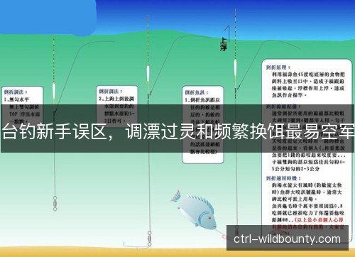台钓新手误区，调漂过灵和频繁换饵最易空军